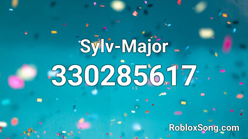 Sylv-Major Roblox ID