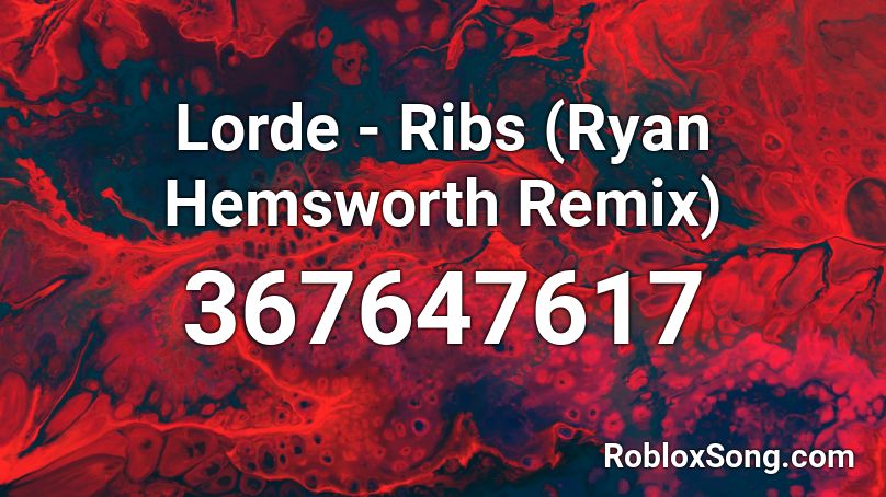 ribs lorde roblox id