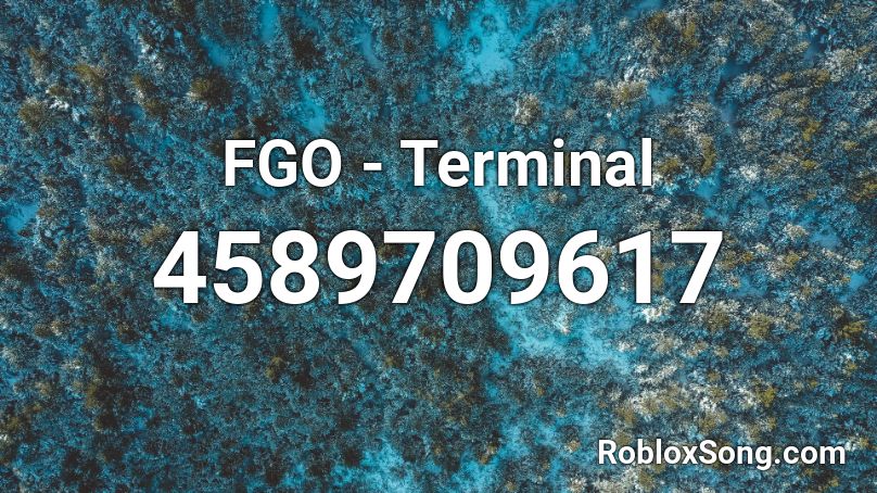 FGO - Terminal Roblox ID