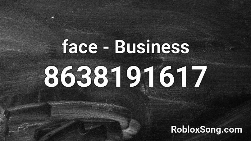 face - Business Roblox ID