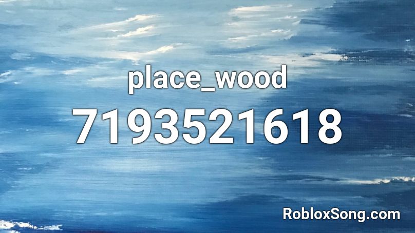 place_wood Roblox ID