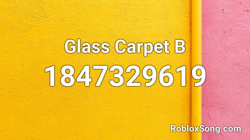 Glass Carpet  B Roblox ID