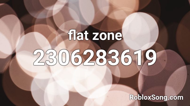 flat zone Roblox ID