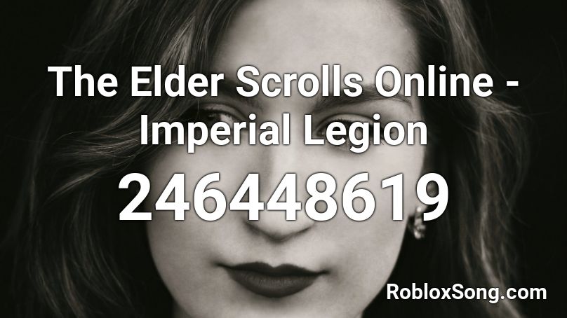 The Elder Scrolls Online - Imperial Legion Roblox ID