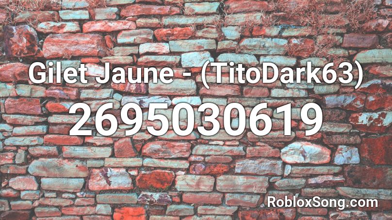 Gilet Jaune  -  (TitoDark63) Roblox ID