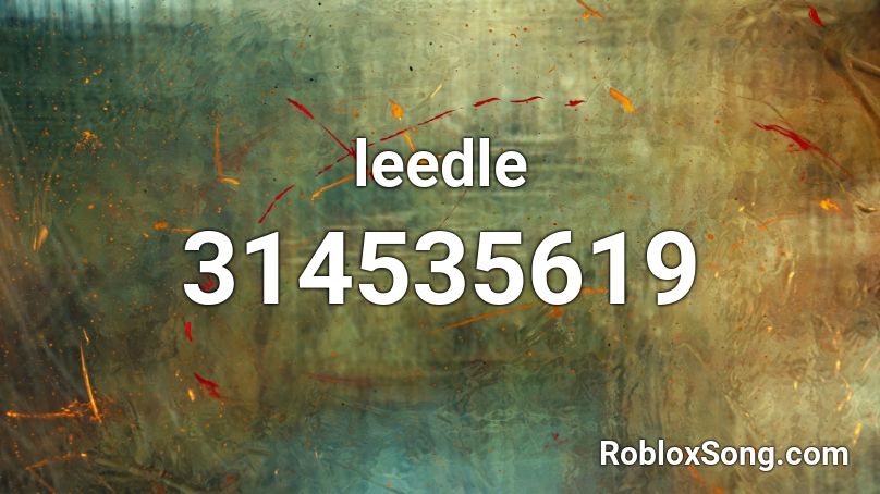 leedle Roblox ID
