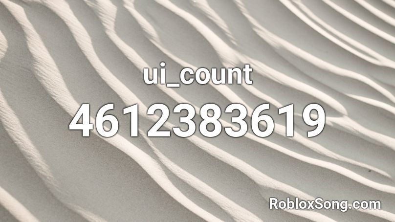 ui_count Roblox ID