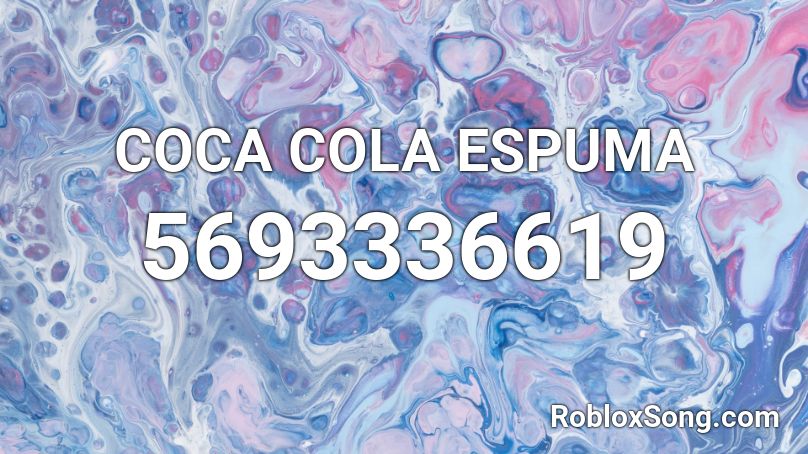 COCA COLA ESPUMA Roblox ID