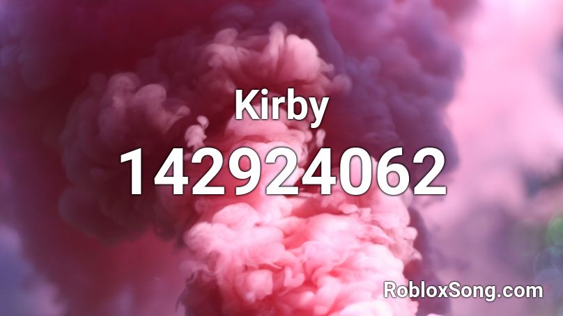 Kirby Roblox ID