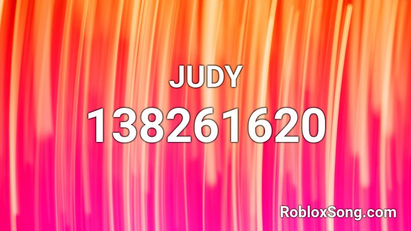 JUDY Roblox ID