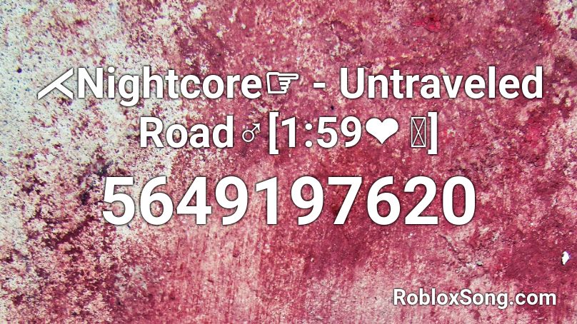 nightcore untraveled