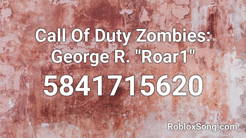 Call Of Duty Zombies: George R. 