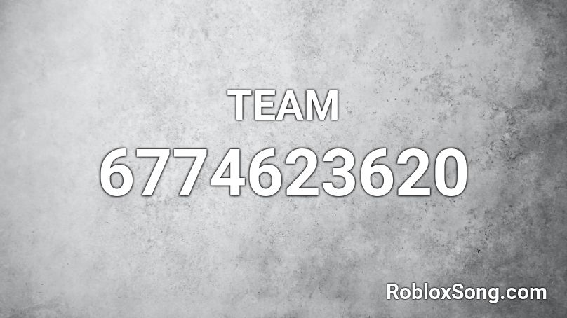 TEAM Roblox ID