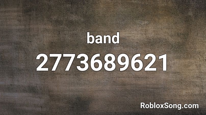 band Roblox ID