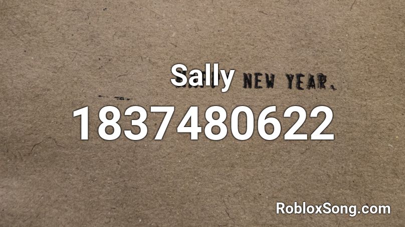 Sally Roblox ID