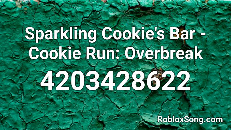 Sparkling Cookie's Bar - Cookie Run: Overbreak Roblox ID