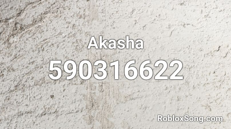 Akasha Roblox ID