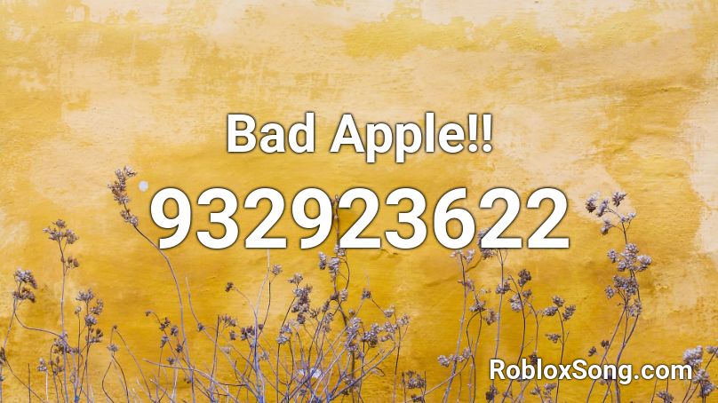 bad apple roblox codes song moderation copy popular