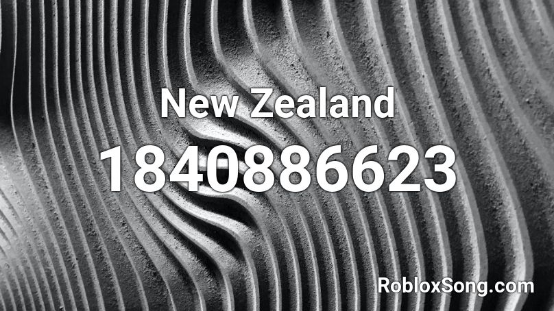 New Zealand Roblox ID