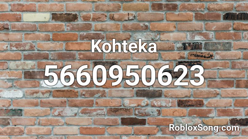 Kohteka Roblox ID