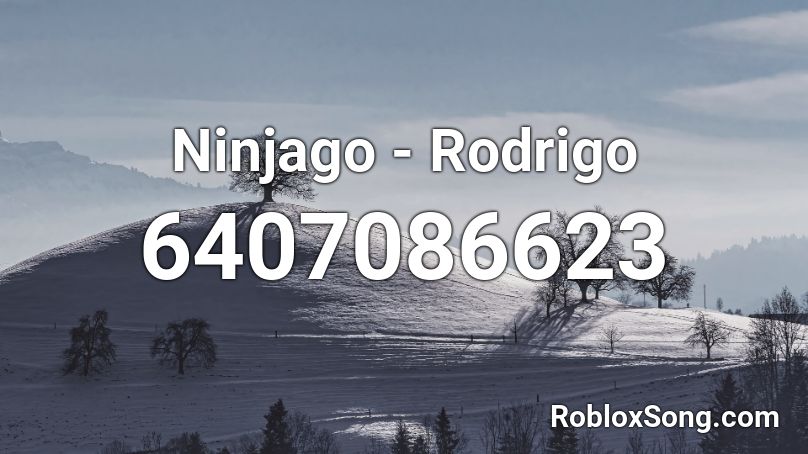 Ninjago - Rodrigo Roblox ID