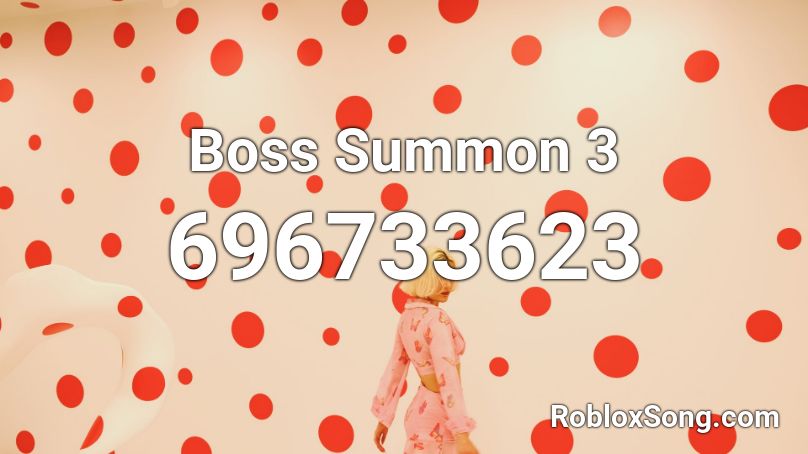 Boss Summon 3 Roblox ID