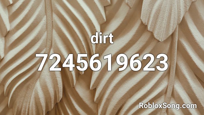 dirt Roblox ID