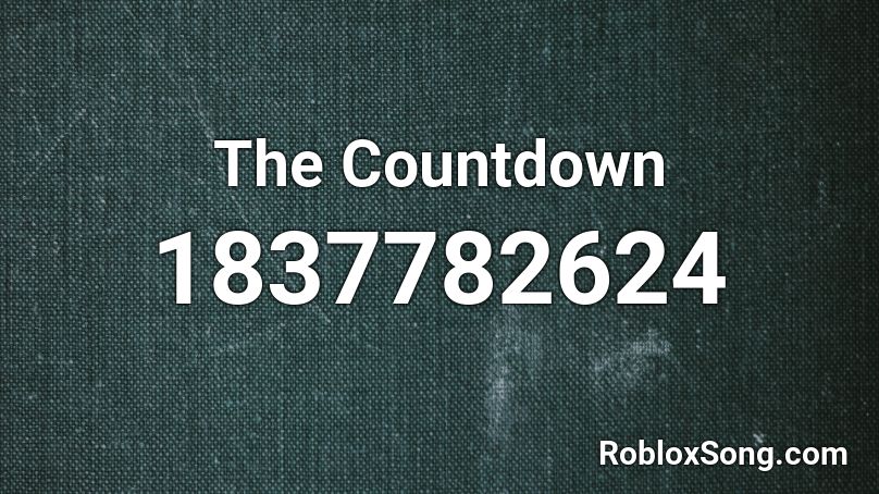 The Countdown Roblox ID