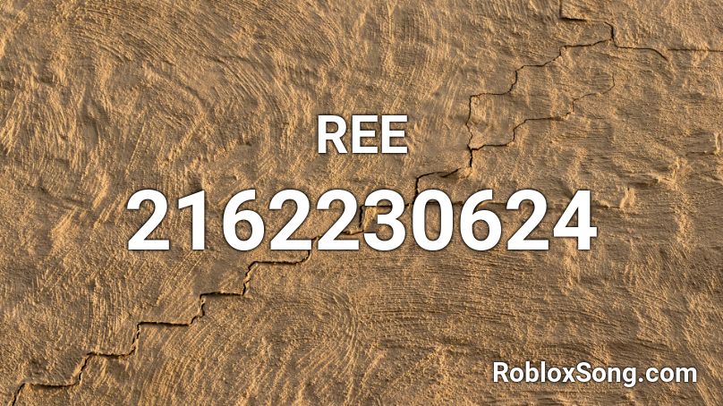 REE Roblox ID