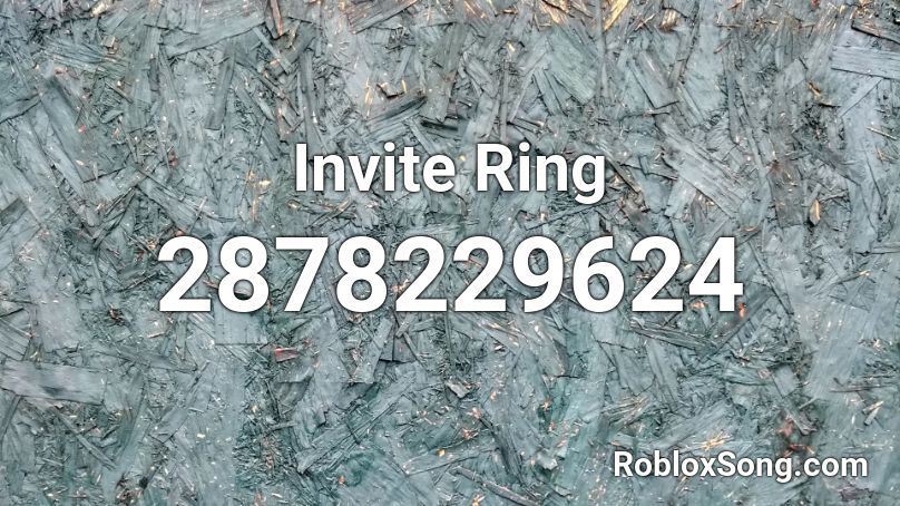 Invite Ring Roblox ID