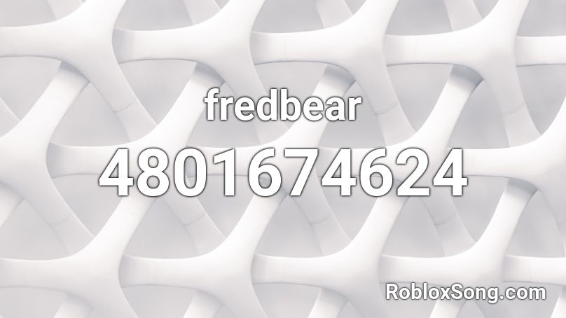 fredbear Roblox ID