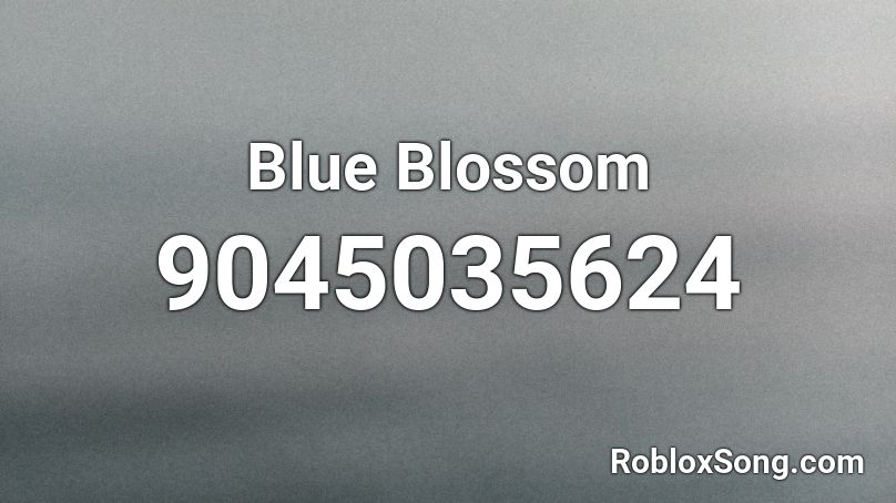 Blue Blossom Roblox ID