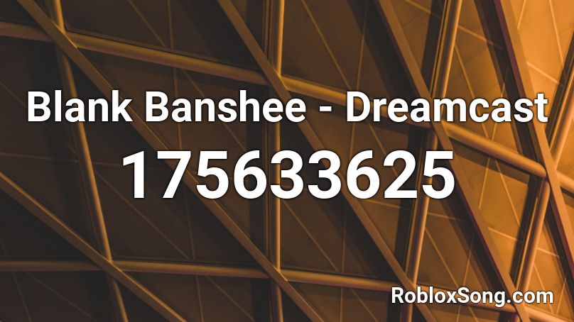 Blank Banshee - Dreamcast Roblox ID
