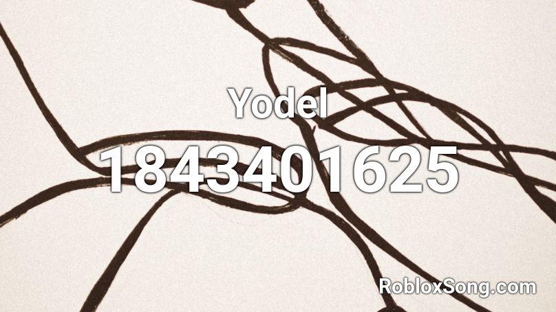 Yodel Roblox ID