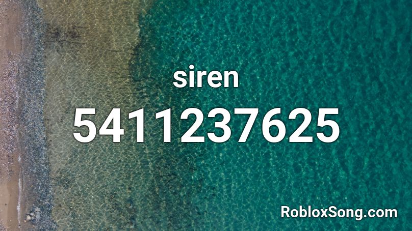 siren Roblox ID