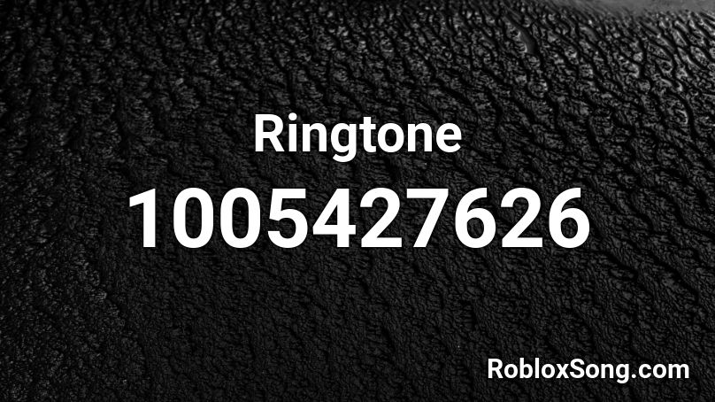 Ringtone Roblox ID