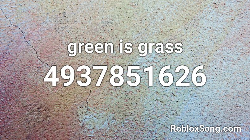 green is grass Roblox ID