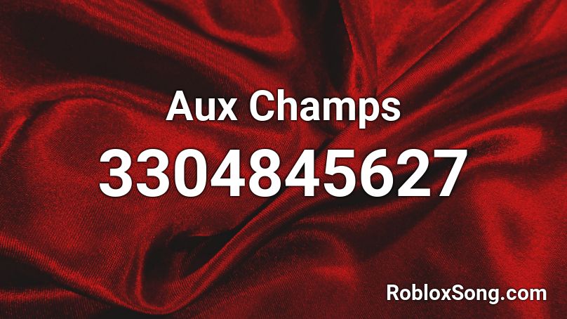 Aux Champs Roblox ID