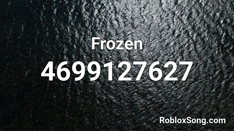 Frozen Roblox ID