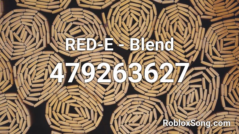 RED-E - Blend Roblox ID