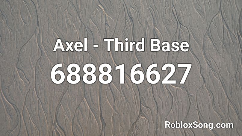 Axel - Third Base Roblox ID