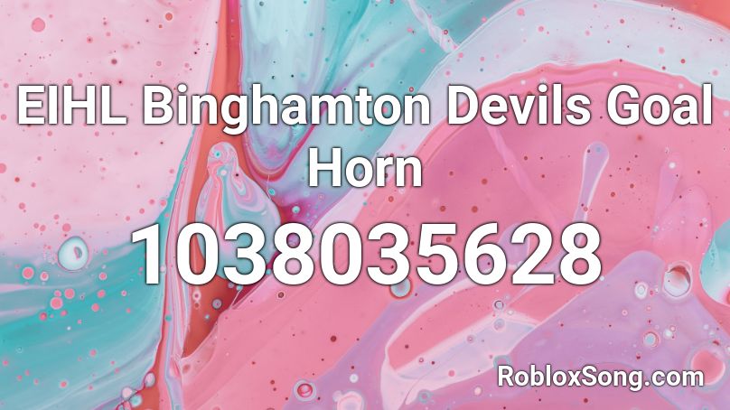 EIHL Binghamton Devils Goal Horn Roblox ID