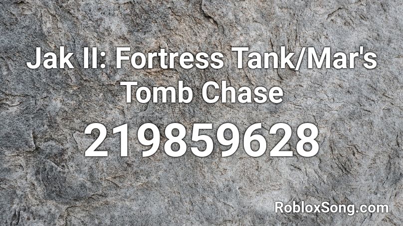 Tank/Spider chase Roblox ID
