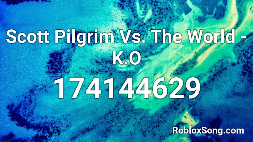 Scott Pilgrim Vs. The World - K.O Roblox ID