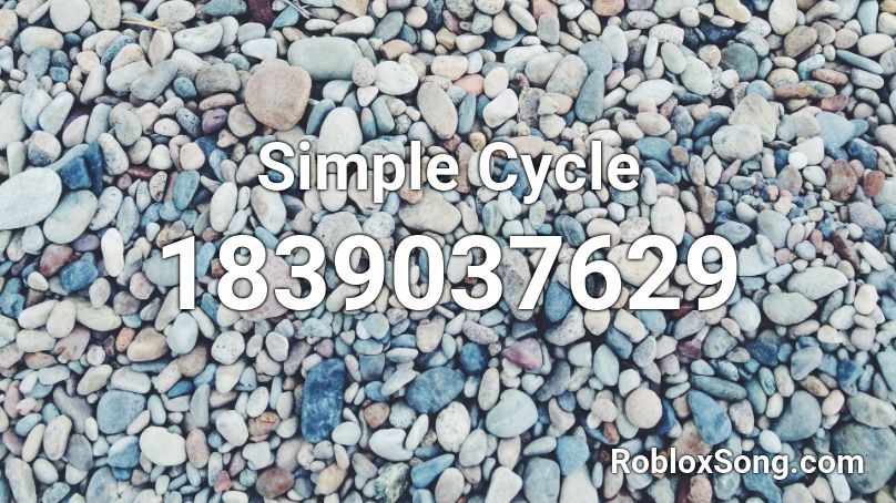 Simple Cycle Roblox ID