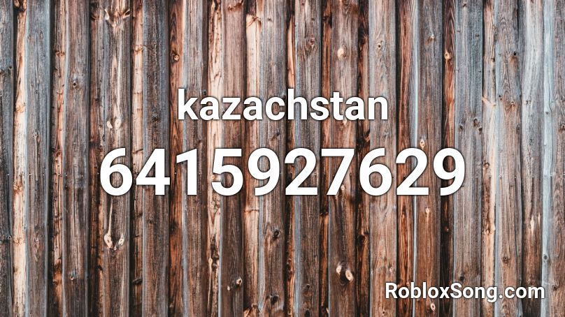 kazachstan Roblox ID