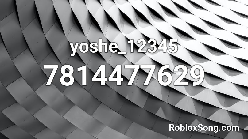 yoshe_12345 Roblox ID