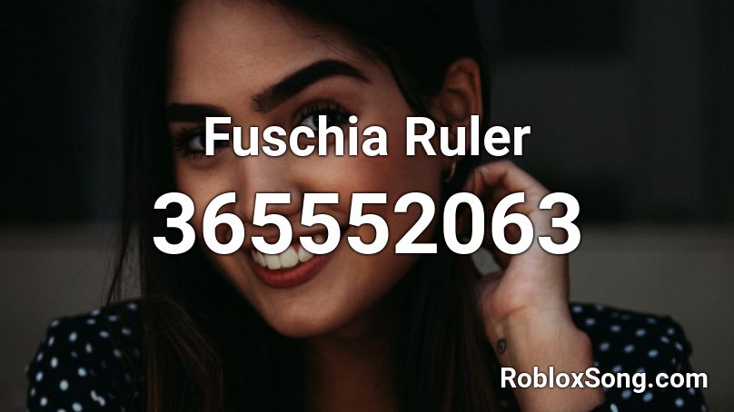 Fuschia Ruler Roblox ID