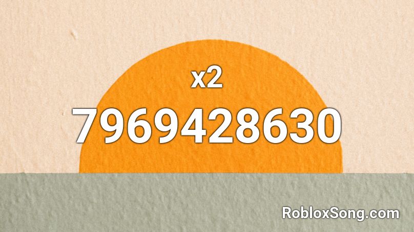 x2 Roblox ID