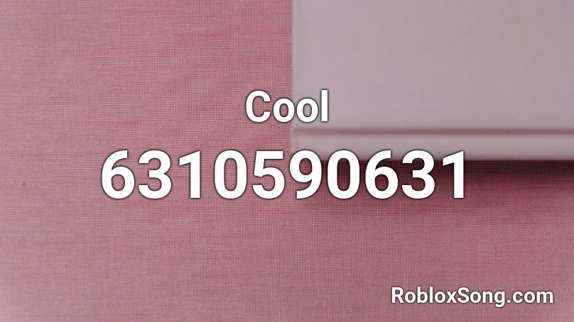 Cool Roblox ID